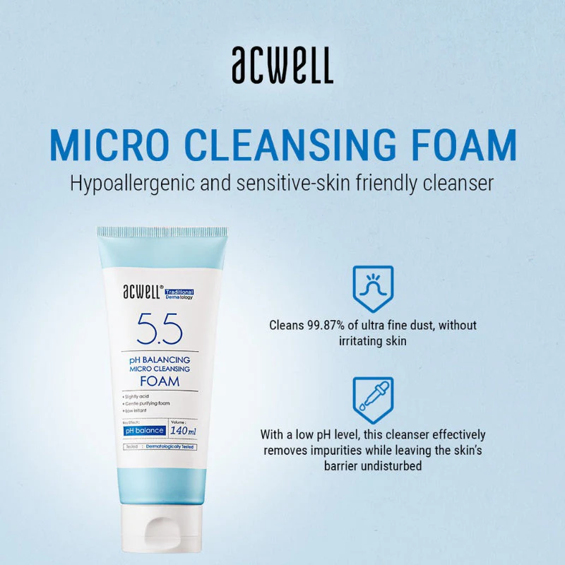 No 5.5 pH Balancing Micro Cleansing Foam - Image 4