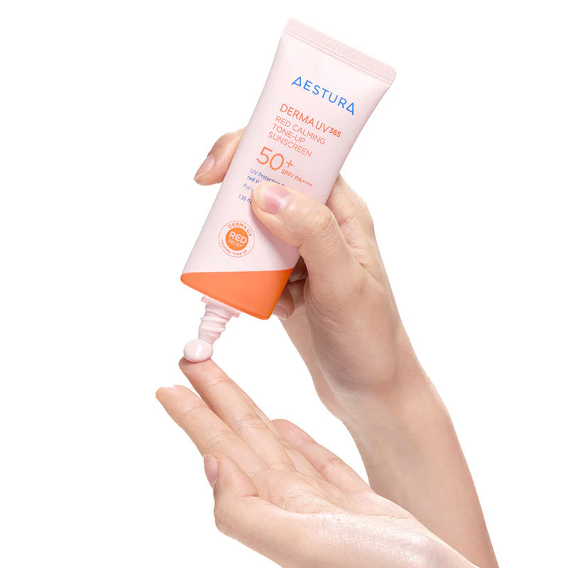 Derma UV 365 Red Calming Tone-Up Sunscreen - Image 3
