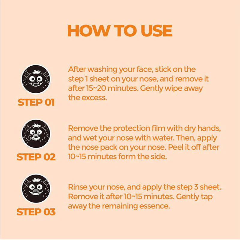 Goblin Blackhead 3-Step Nose Pack - Image 4