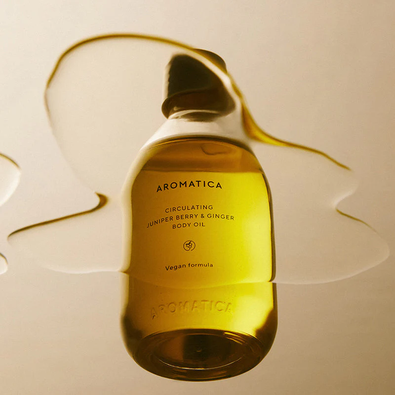 Circulating Juniper Berry & Ginger Body Oil - Image 2