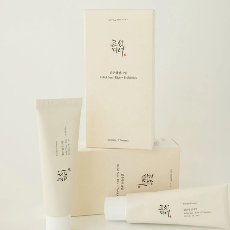 Relief Sun : Rice + Probiotics Set SPF50+ PA++++ (2ea) - Image 4