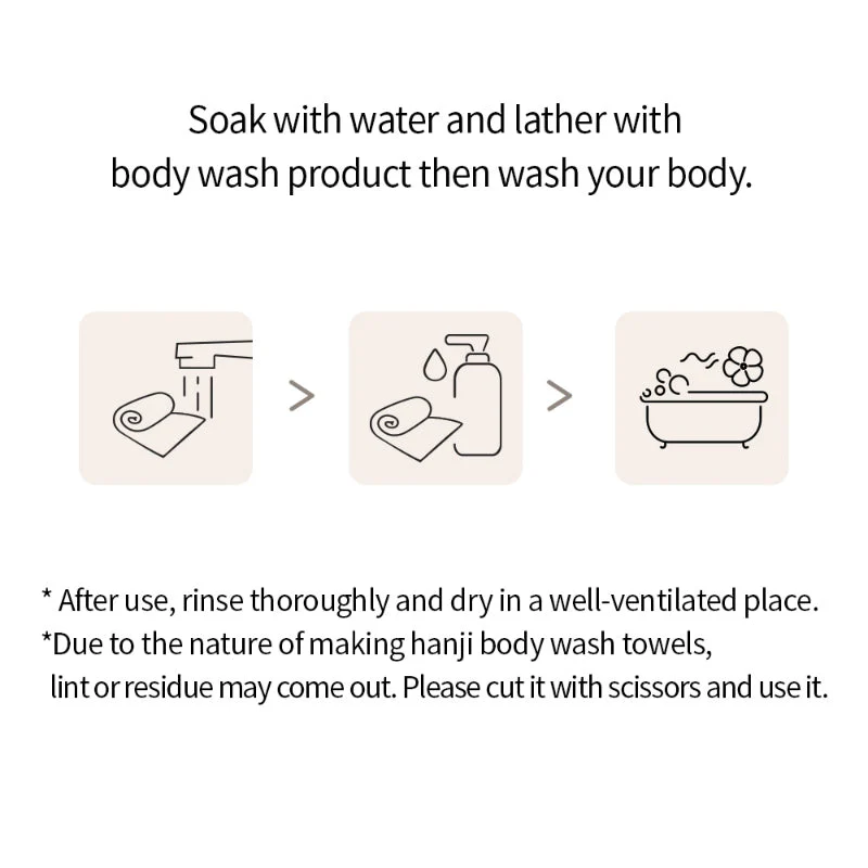 Hanji Body Wash Towel - Image 5