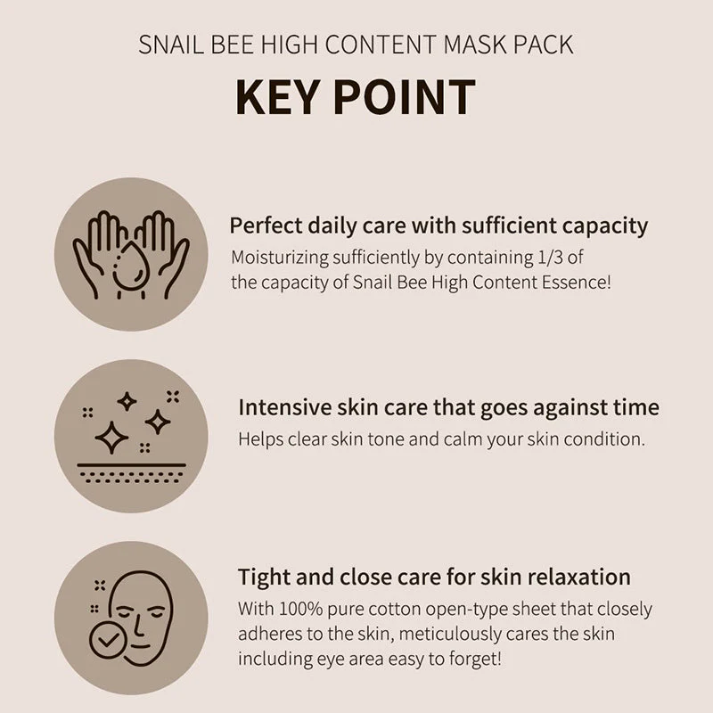 Snail Bee High Content Mask Pack - Image 6