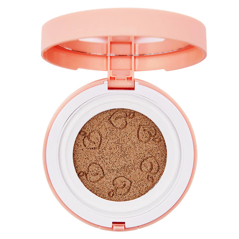 Peach Cover Velvet Cushion - Image 3