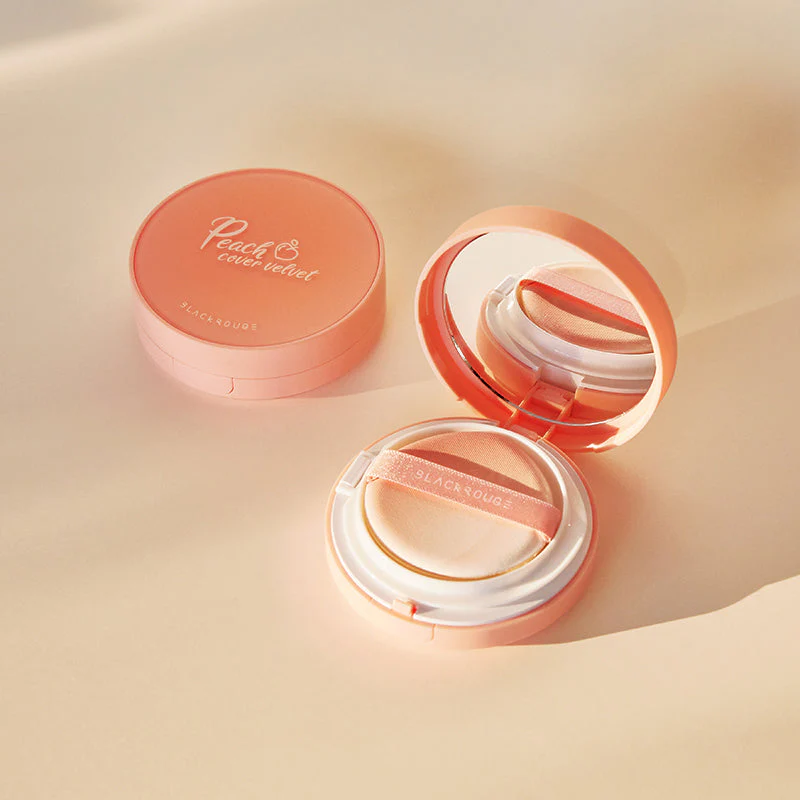 Peach Cover Velvet Cushion - Image 8