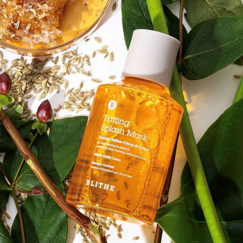 Patting Splash Mask Energy Yellow Citrus & Honey - Image 4