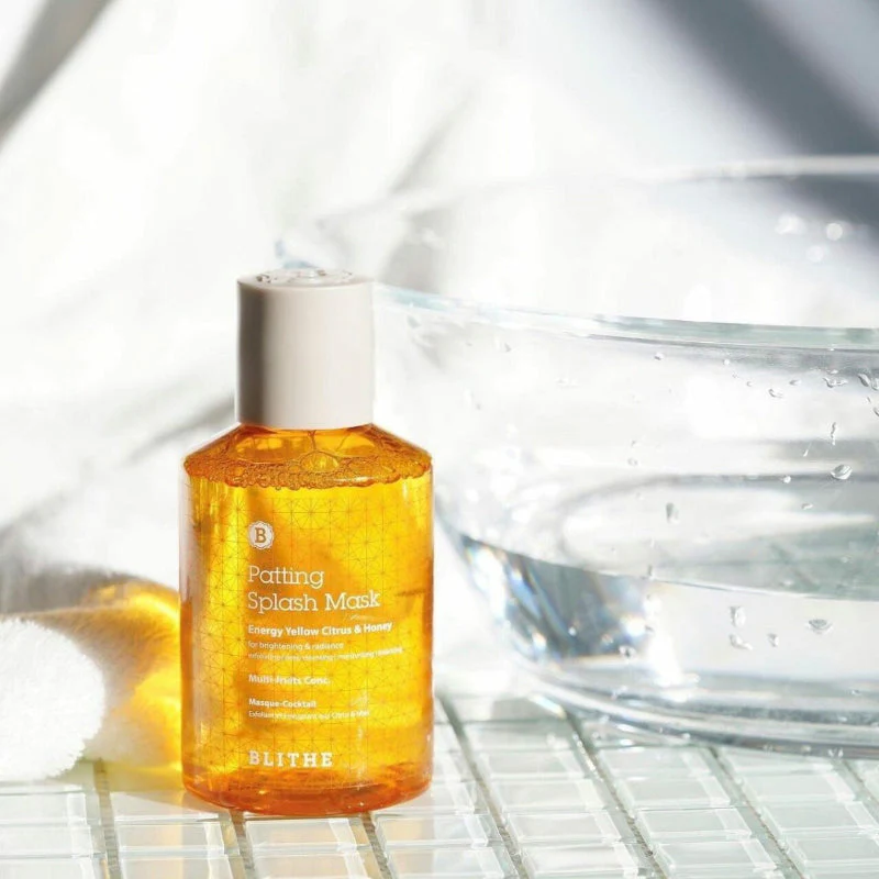 Patting Splash Mask Energy Yellow Citrus & Honey - Image 5