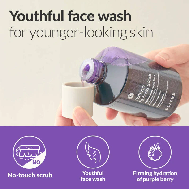 Patting Splash Mask Rejuvenating Purple Berry - Image 5