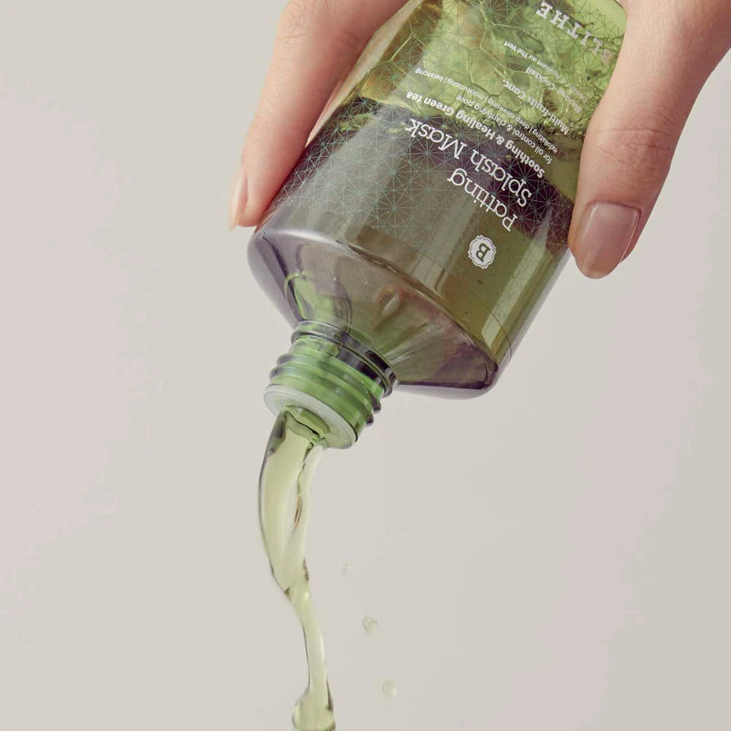 Patting Splash Mask Soothing & Healing Green tea - Image 4