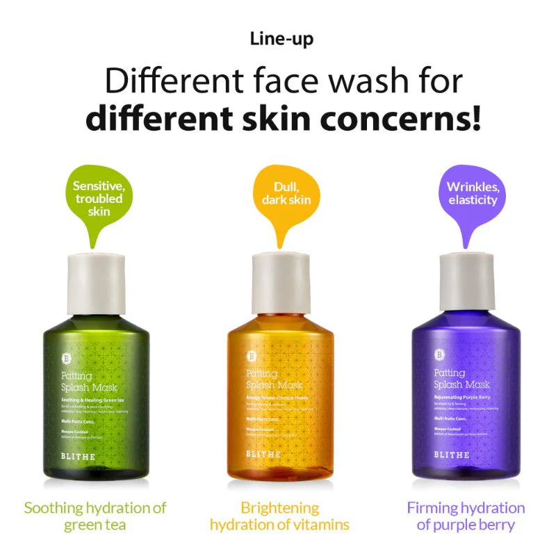 Patting Splash Mask Soothing & Healing Green tea - Image 8