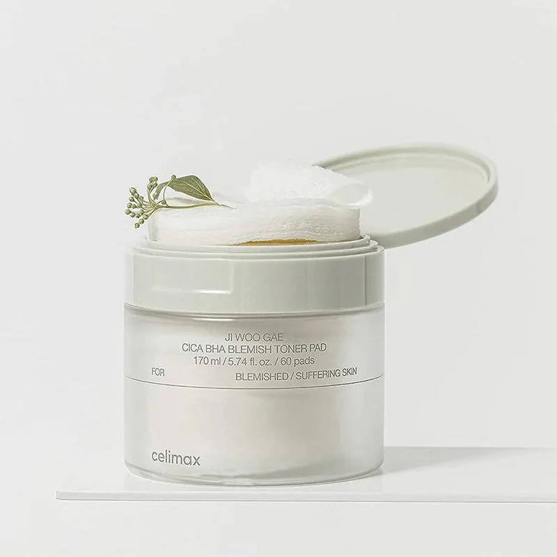 Ji Woo Gae Cica BHA Blemish Toner Pad - Image 2