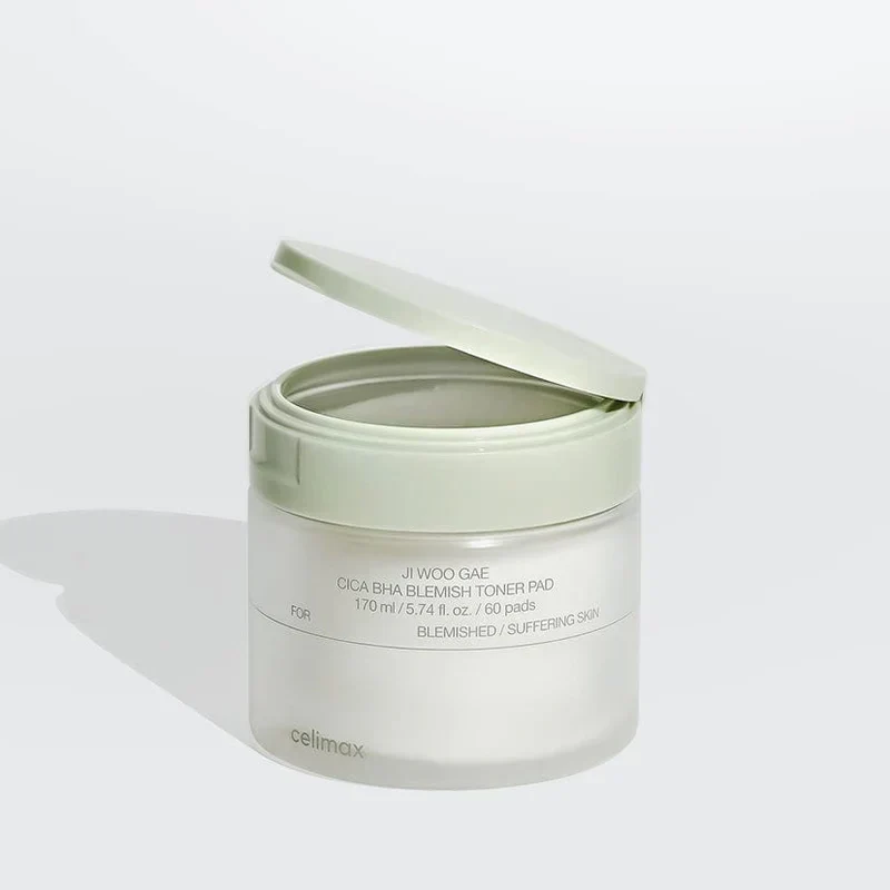 Ji Woo Gae Cica BHA Blemish Toner Pad - Image 3