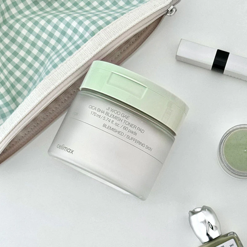 Ji Woo Gae Cica BHA Blemish Toner Pad - Image 6