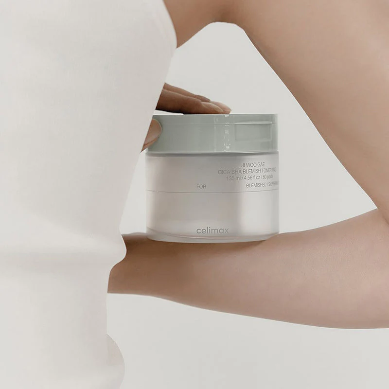 Ji Woo Gae Cica BHA Blemish Toner Pad - Image 8