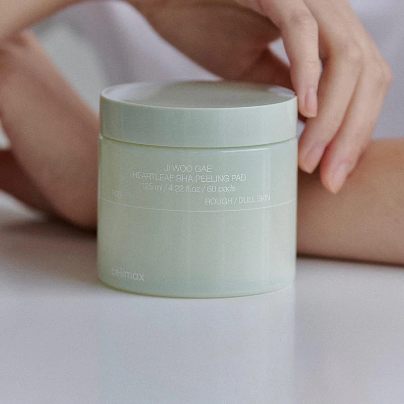 Ji Woo Gae Heartleaf BHA Peeling Pad - Image 5