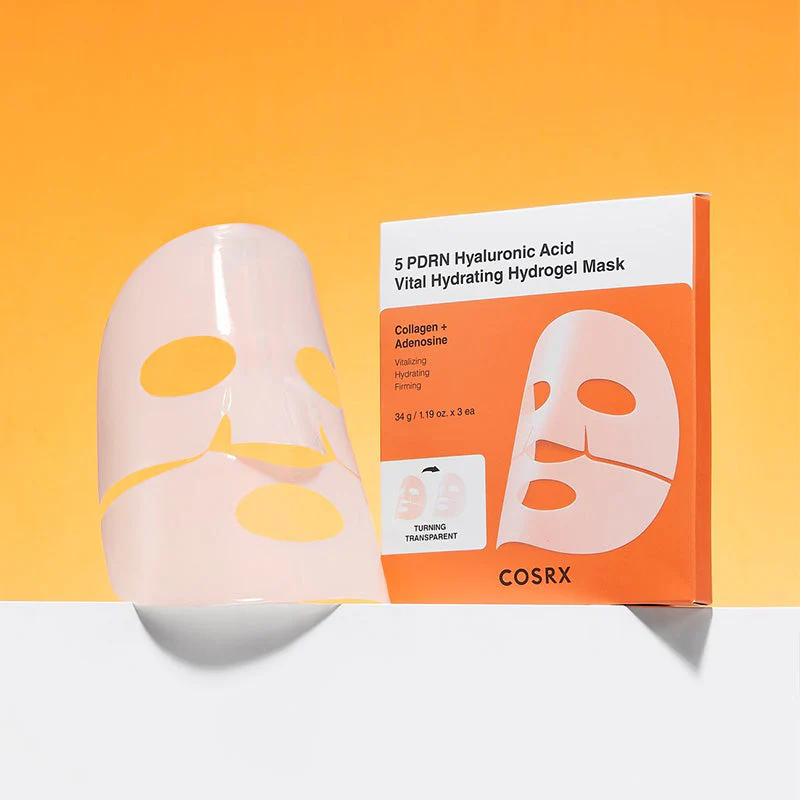 5 PDRN Hyaluronic Acid Vital Hydrating Hydrogel Mask - Image 5