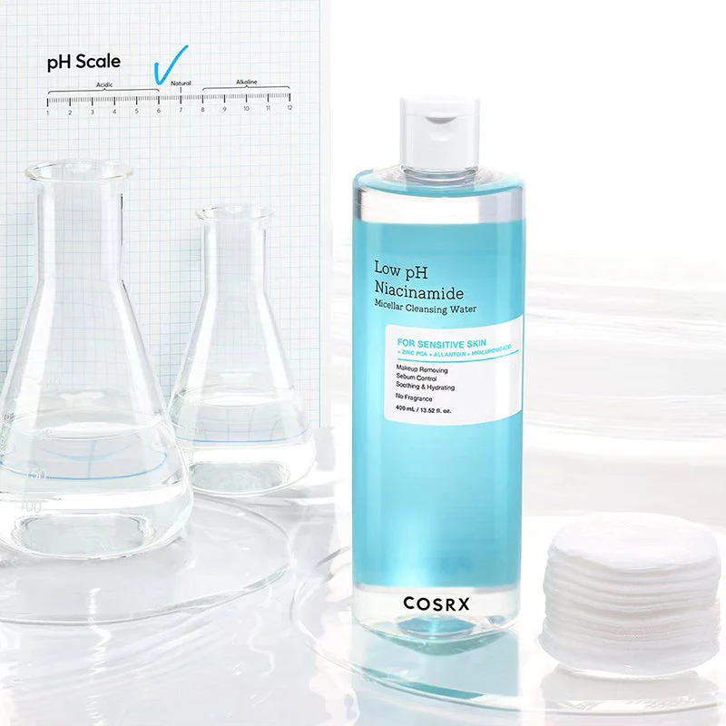 Low pH Niacinamide Micellar Cleansing Water - Image 3