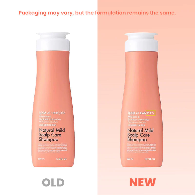 Look At Hair Plus Natural Mild Scalp Care Shampoo - Image 6