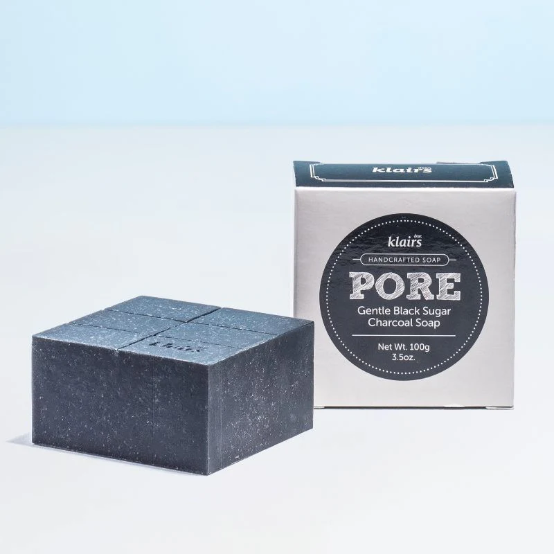 Gentle Black Sugar Charcoal Soap - Image 3