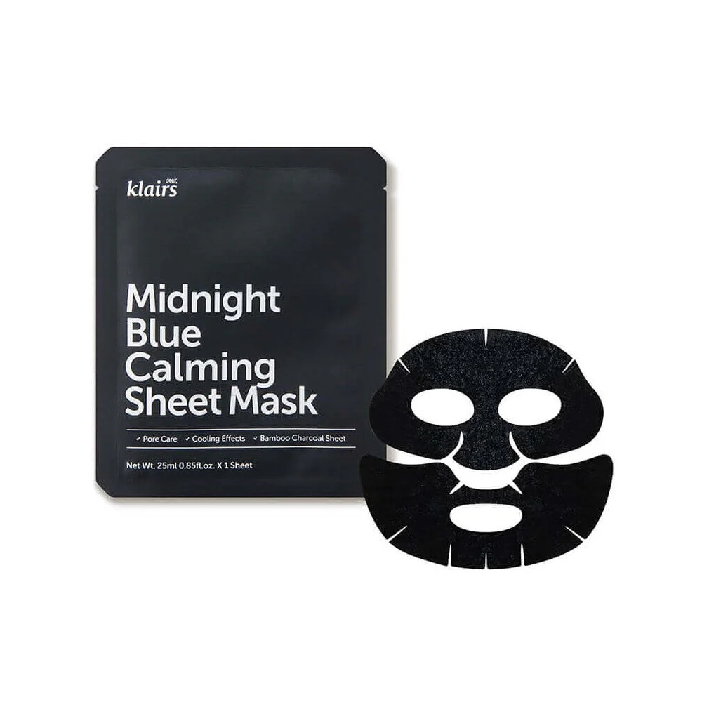 Midnight Blue Calming Sheet Mask - Image 2