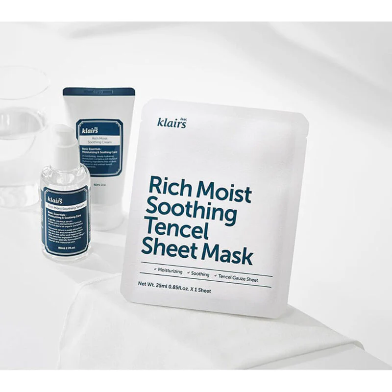 Rich Moist Soothing Tencel Sheet Mask - Image 5