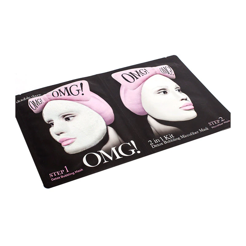 OMG! 2 in 1 KIT Detox Bubbling Microfiber Mask - Image 3