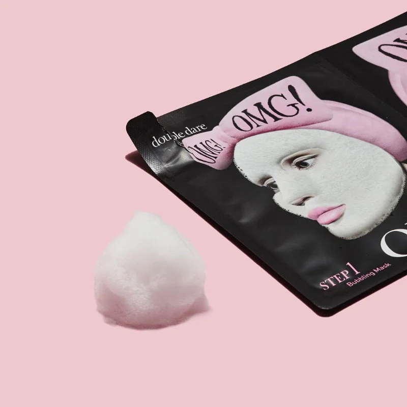 OMG! 2 in 1 KIT Detox Bubbling Microfiber Mask - Image 4