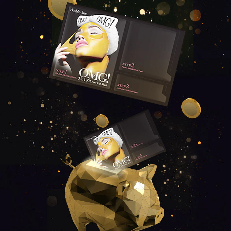 OMG! 3 in 1 KIT Peel Off Mask - Image 5