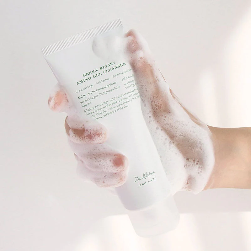 Green Relief Amino Gel Cleanser - Image 4