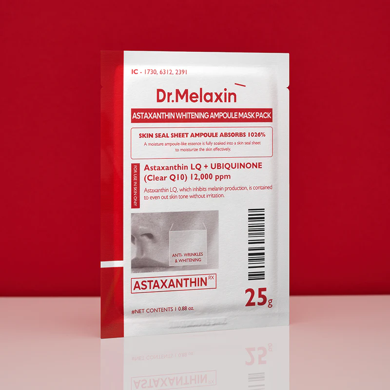 Astaxanthin Whitening Ampoule Mask - Image 7