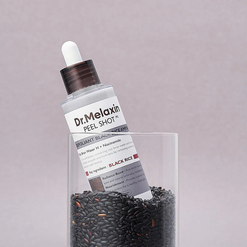 Peel Shot Exfoliant Black Rice Ampoule - Image 2
