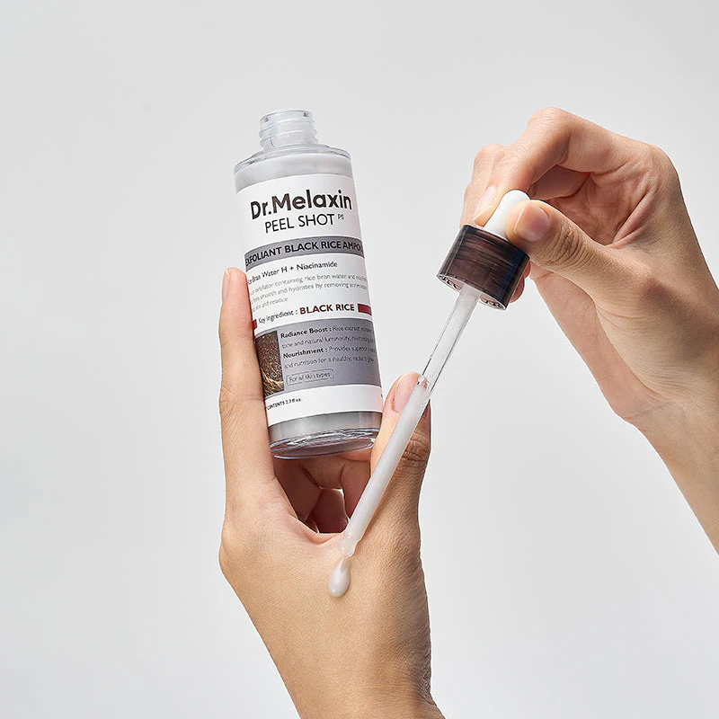 Peel Shot Exfoliant Black Rice Ampoule - Image 3
