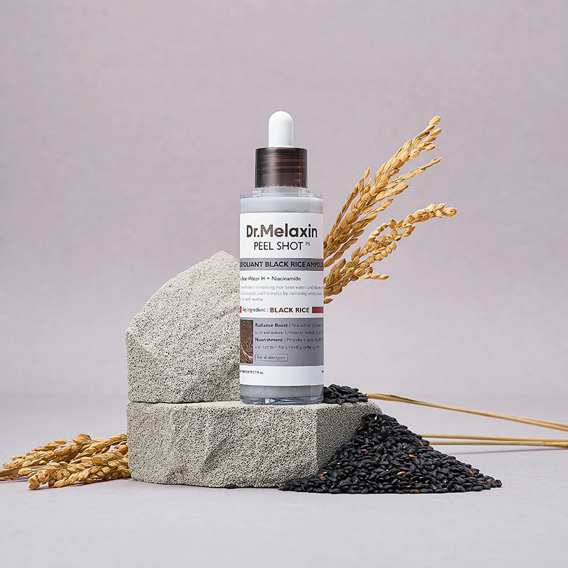 Peel Shot Exfoliant Black Rice Ampoule - Image 5