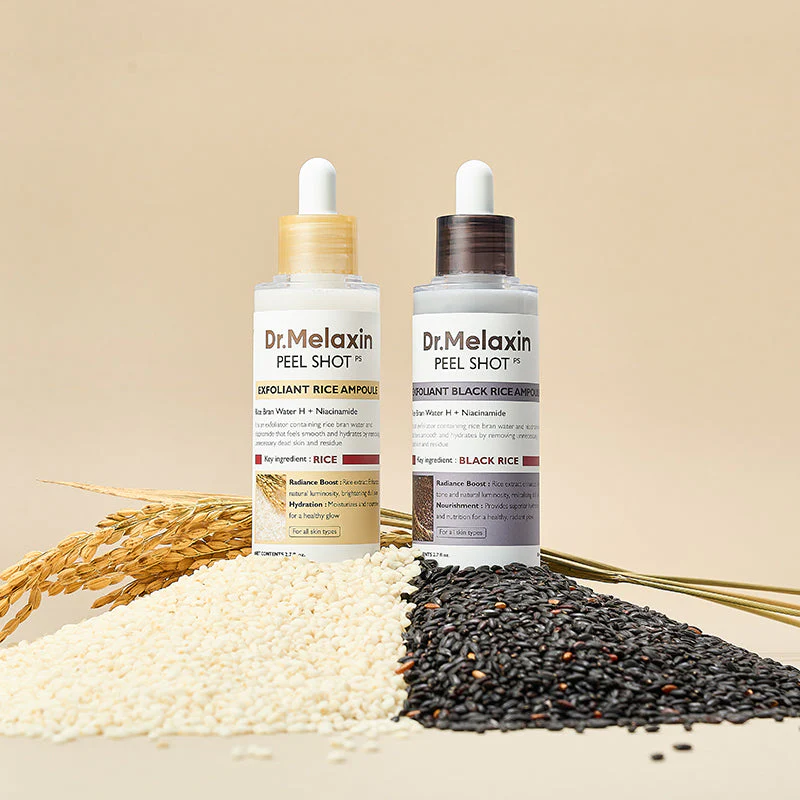 Peel Shot Exfoliant Black Rice Ampoule - Image 7
