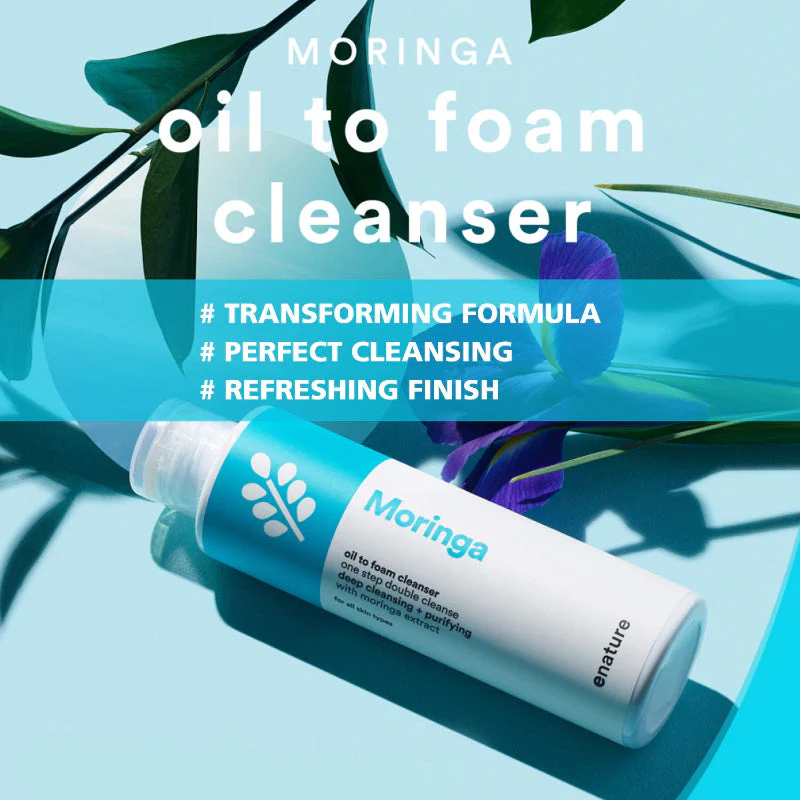 Moringa Oil To Foam Cleanser - Image 3