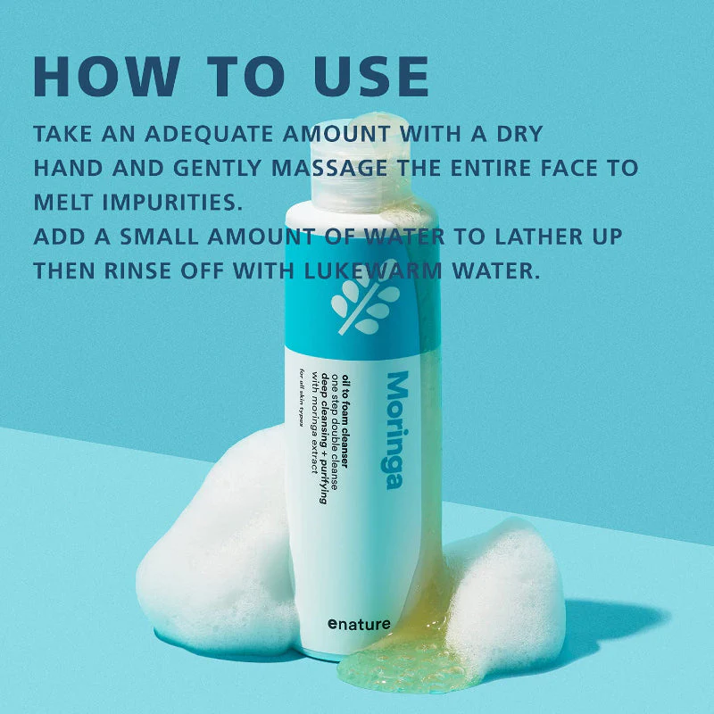 Moringa Oil To Foam Cleanser - Image 4