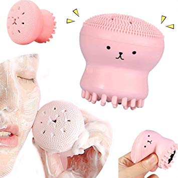 Exfoliating Jellyfish Silicon Brush - Image 3