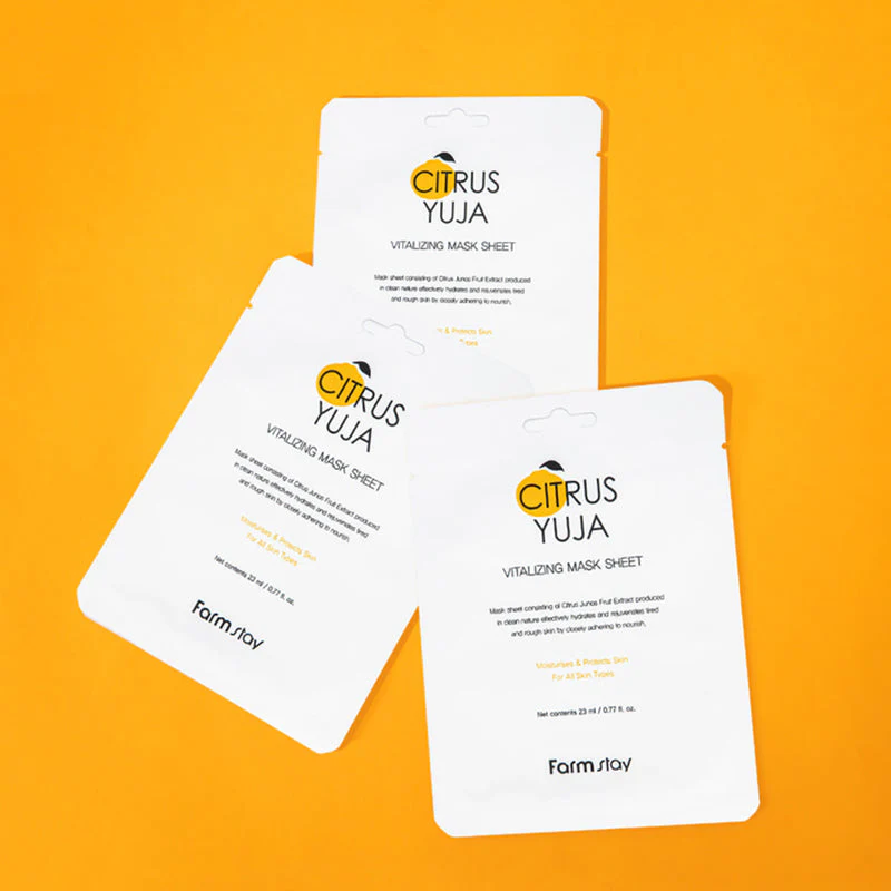 Citrus Yuja Vitalizing Mask Sheet - Image 6