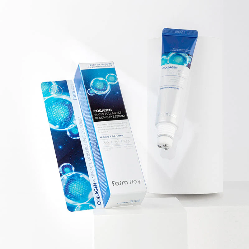 Collagen Water Full Moist Rolling Eye Serum - Image 4