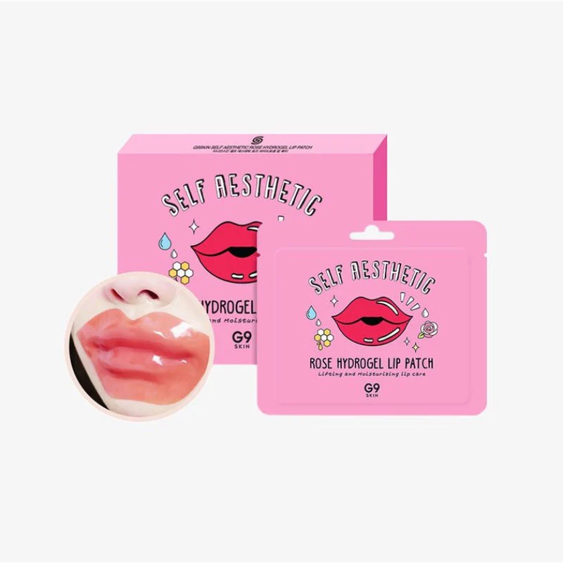 Self Aesthetic Rose Hydrogel Lip Patch - Image 5