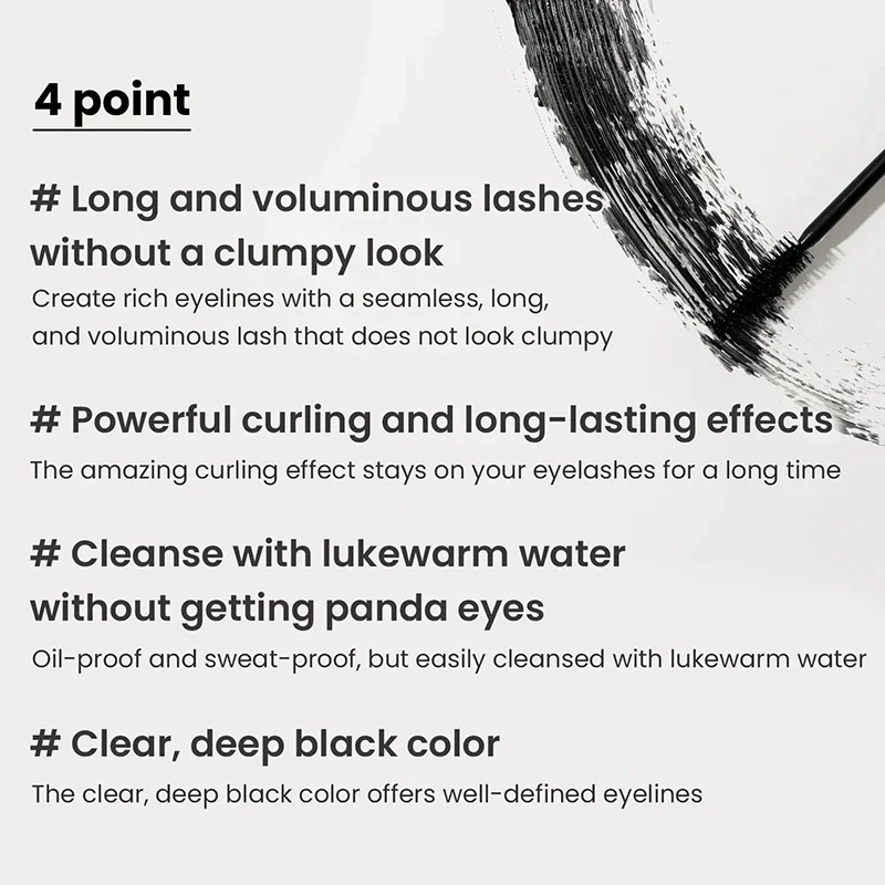 Dailism Smudge Stop Mascara (Volume) - Image 8