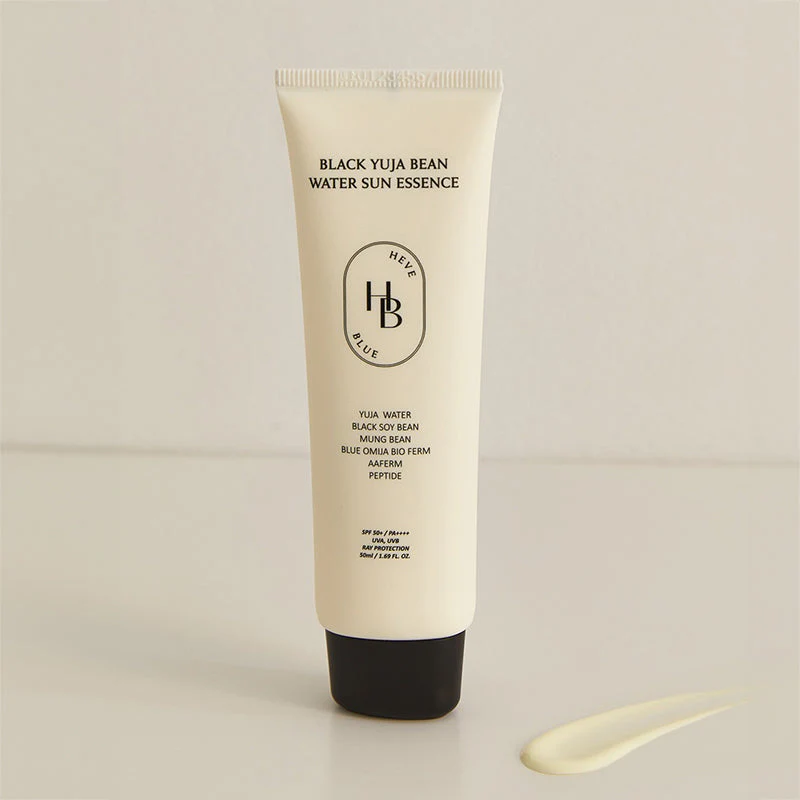 Black Yuja Bean Water Sun Essence - Image 2