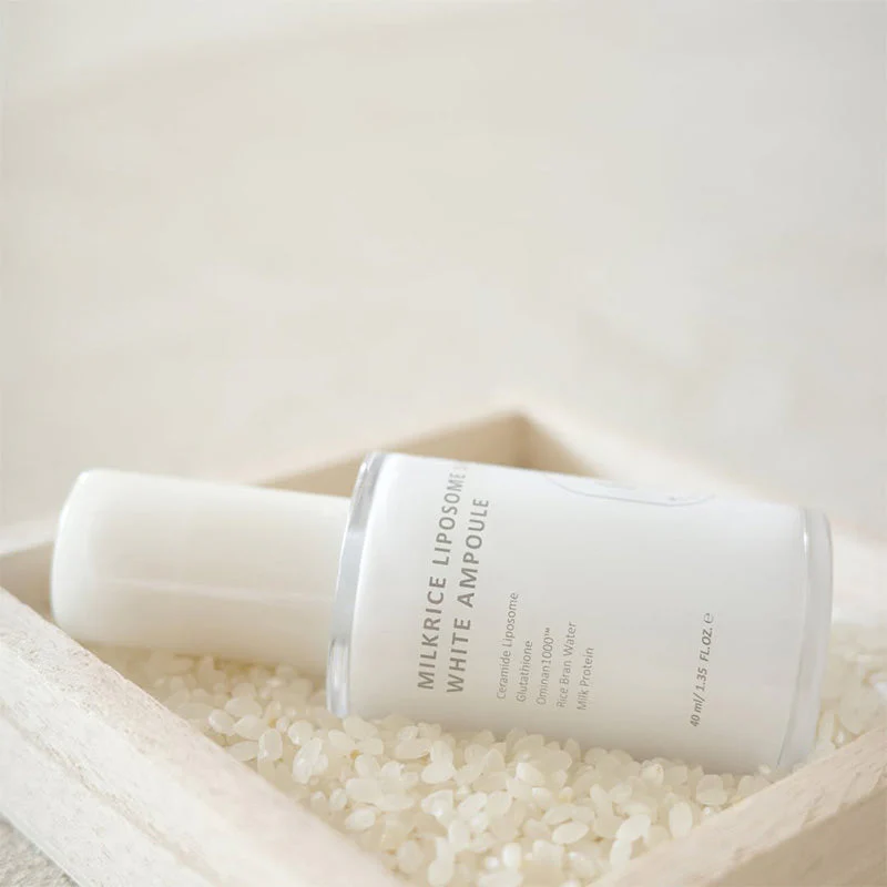 Milk Rice Liposome Shot White Ampoule - Image 3