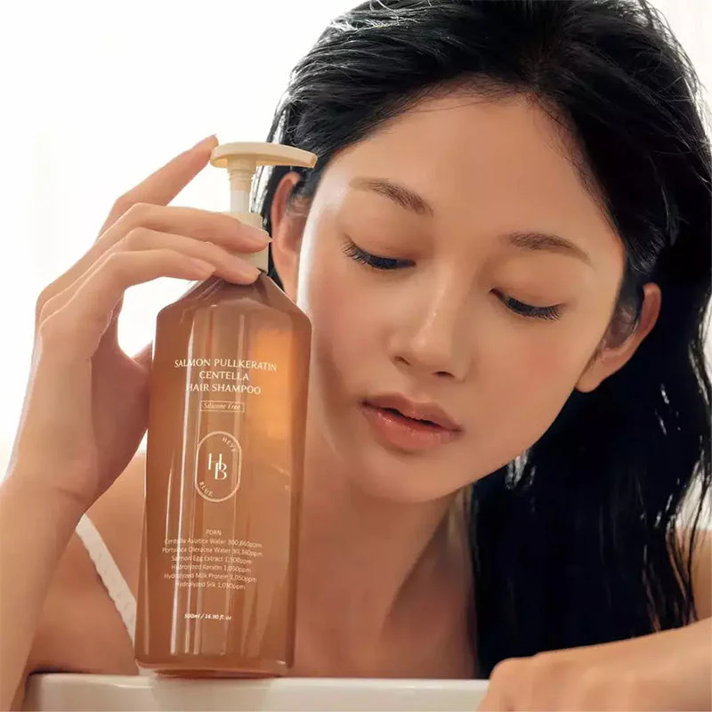 Salmon Pullkeratin Centella Hair Shampoo - Image 6