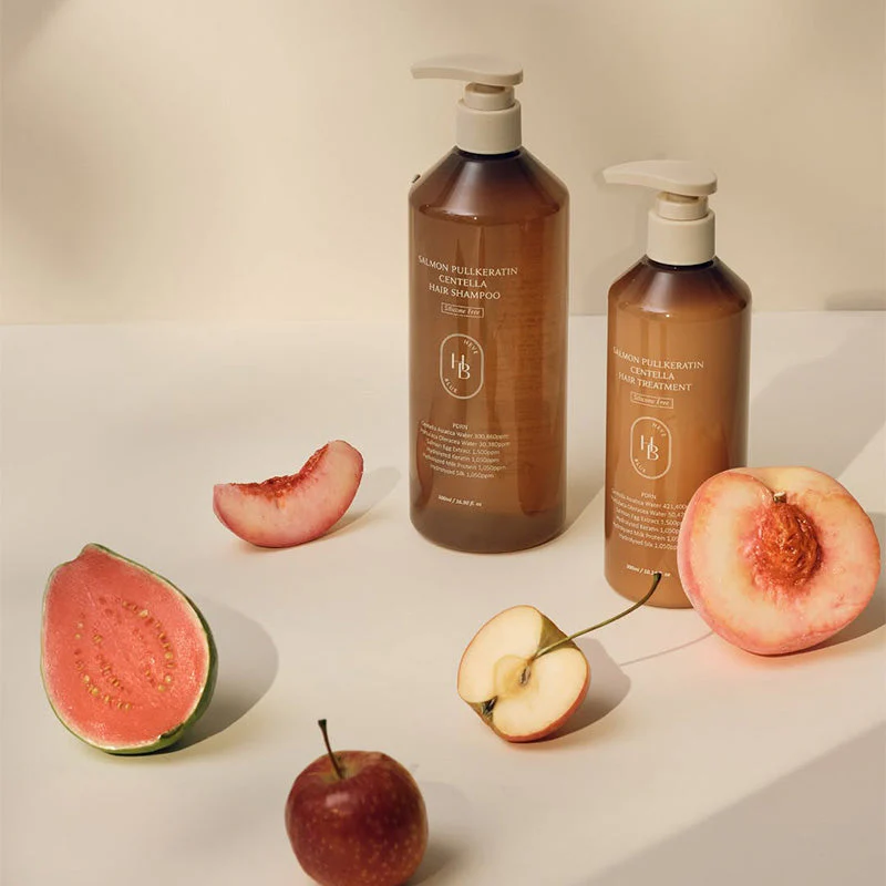 Salmon Pullkeratin Centella Hair Shampoo - Image 8