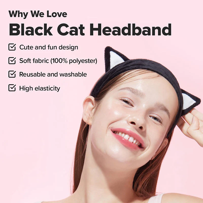 Black Cat Headband - Image 5