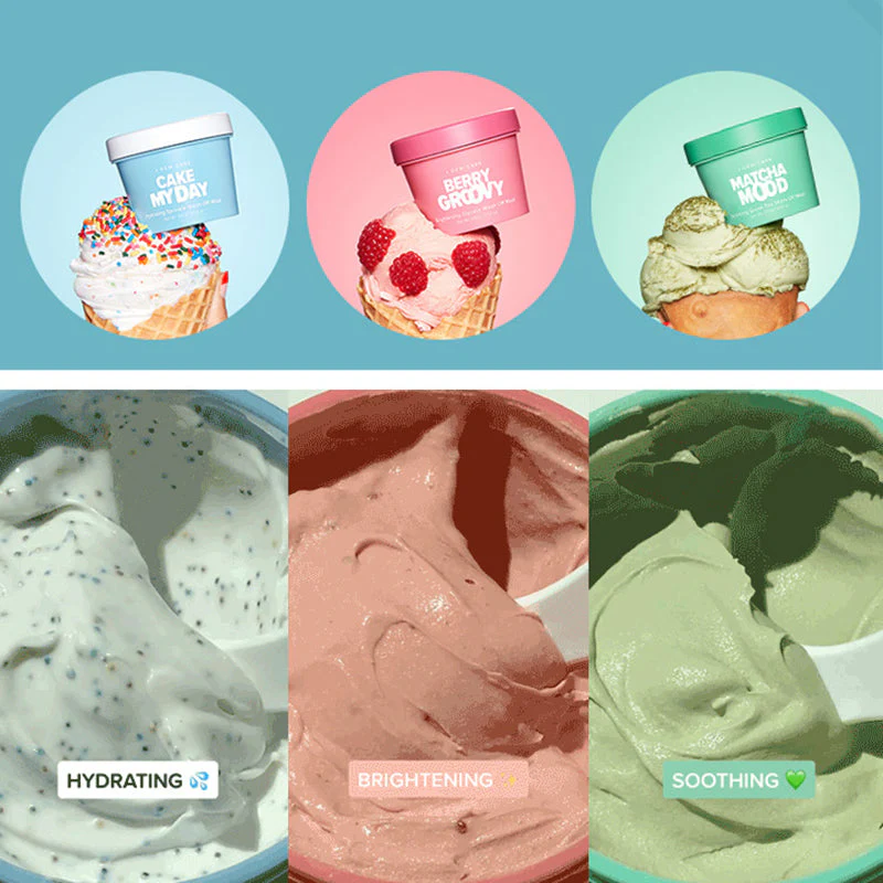 Mini Scoops Ice Cream Flavored Wash-Off Masks - Image 8