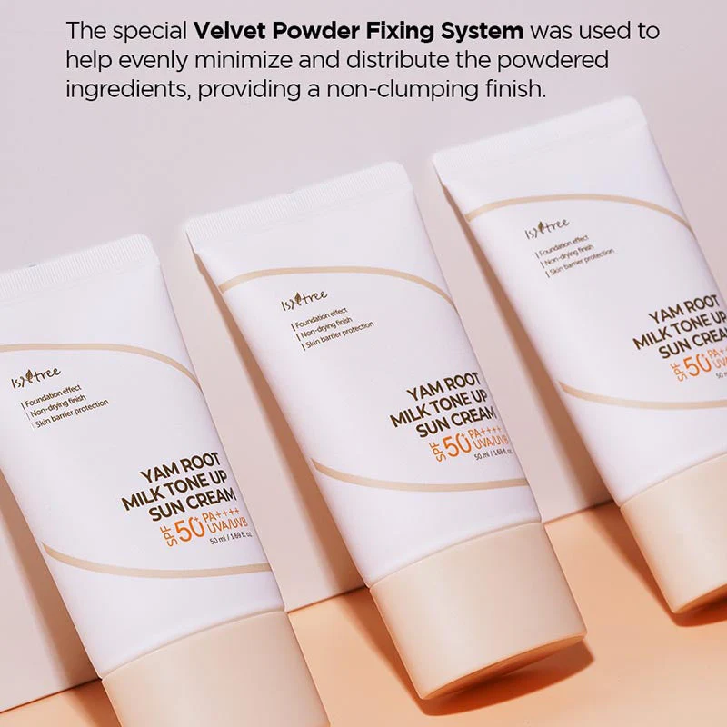 Yam Root Milk Tone Up Sun Cream SPF50+ PA++++ - Image 7
