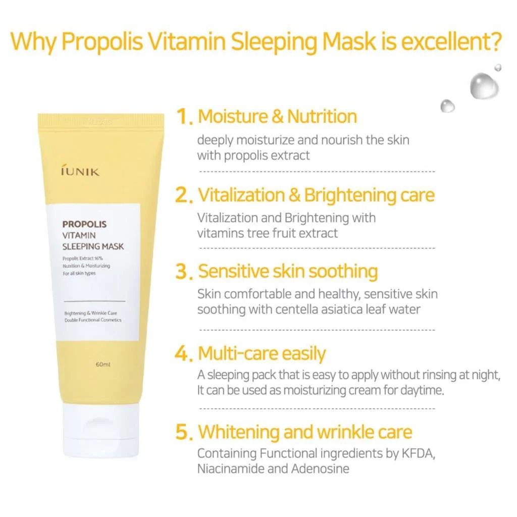Propolis Vitamin Sleeping Mask - Image 6
