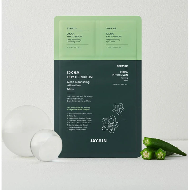 Okra Phyto Mucin Deep Nourishing All-In-One Mask - Image 3